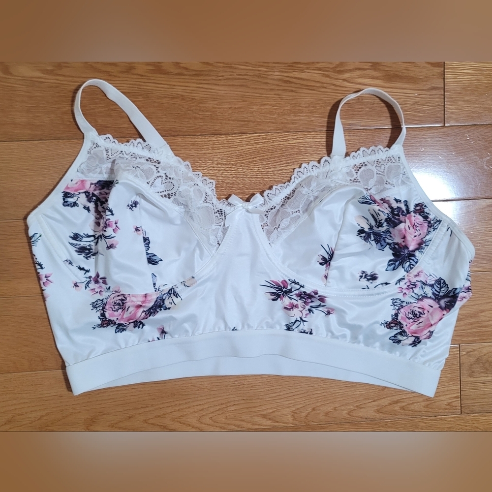 YITTY Burgundy and Floral Bralettes - Picture 9 of 12